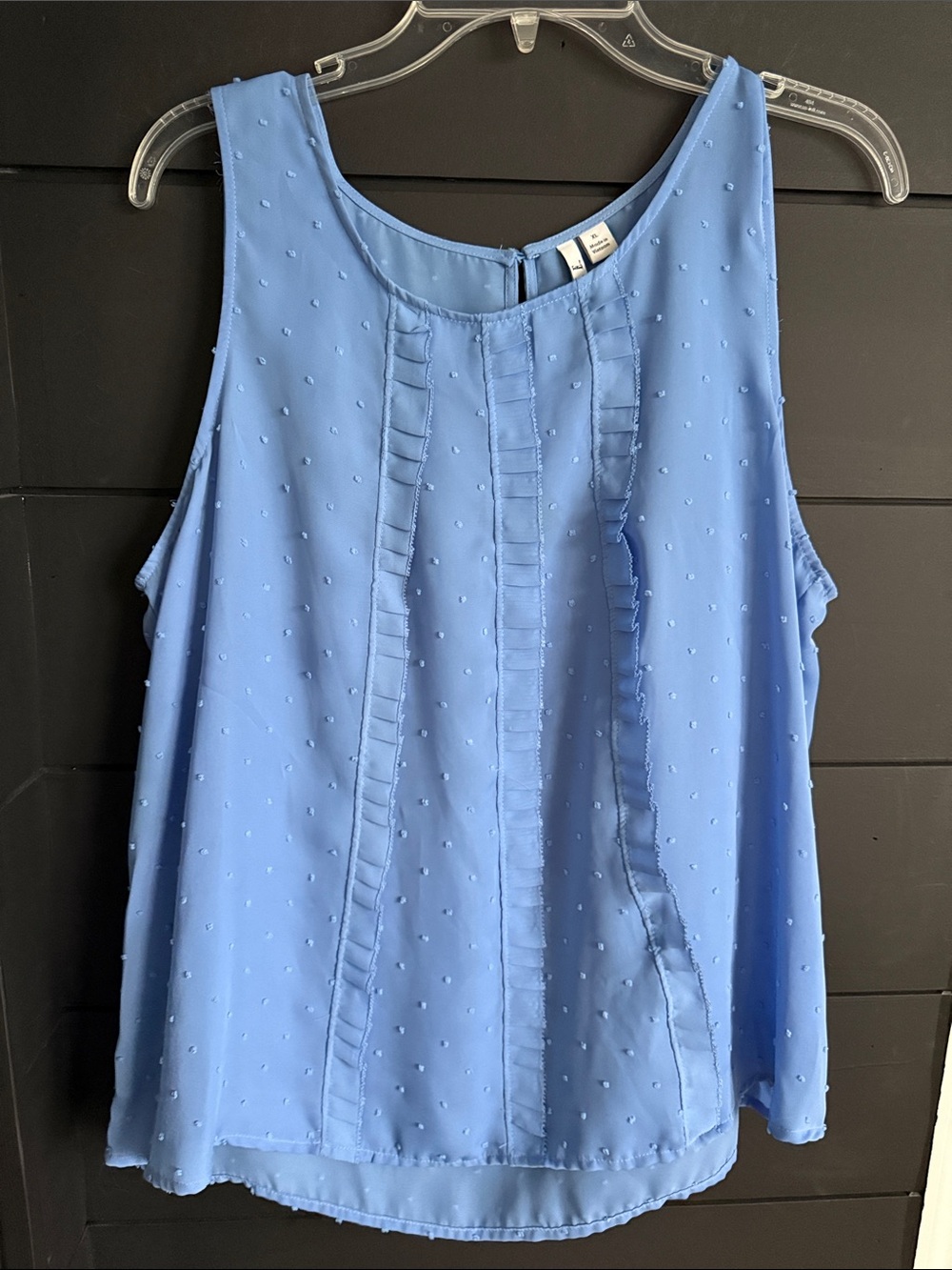 Elle Sleeveless Blouse Blue XL